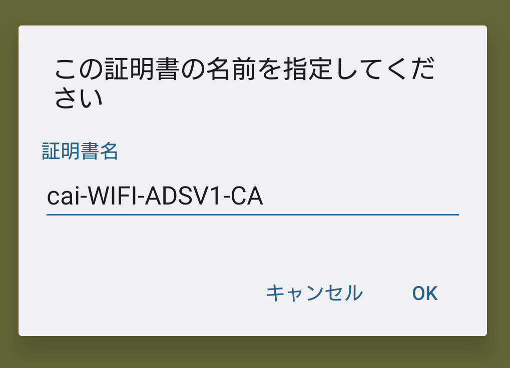 wifi ca 証明 書 と は